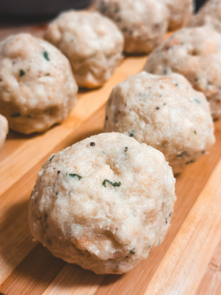 frische Semmelknödel