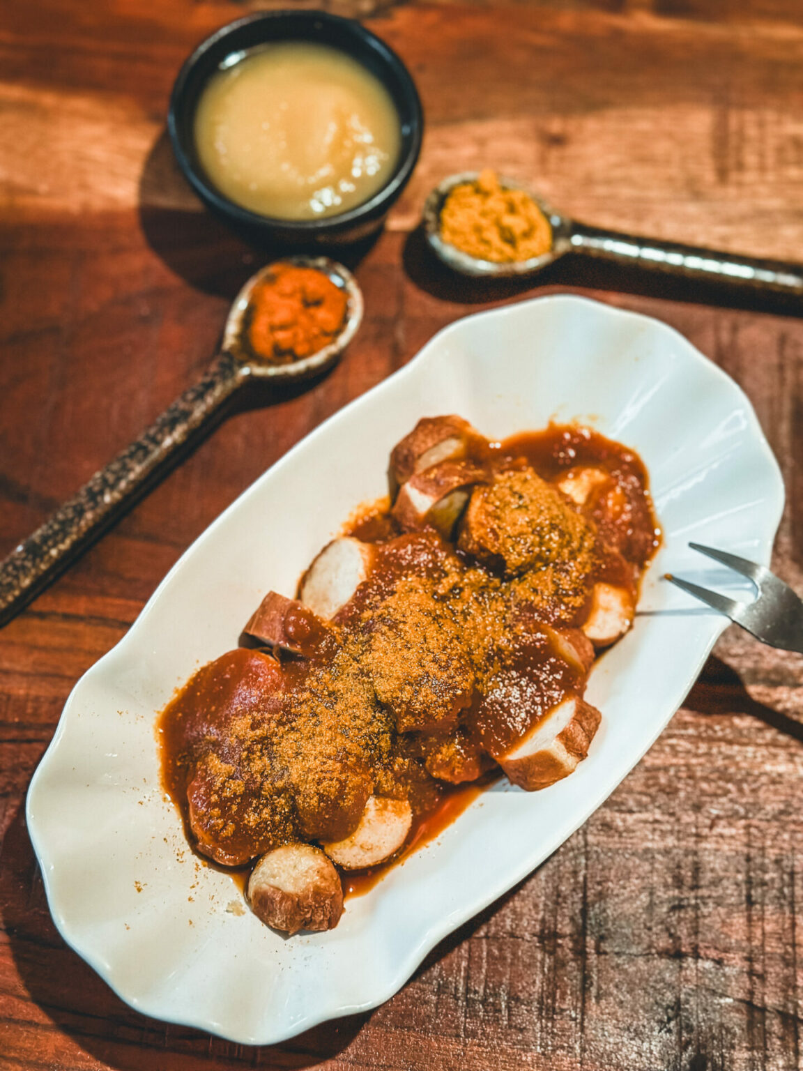 Currysauce für Currywurst mit Cola + Apfelmus Rezept