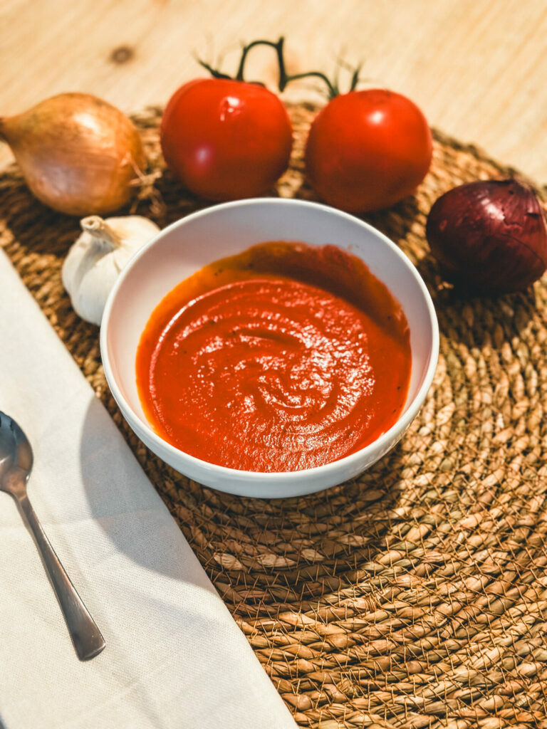Tomato Frito fertig angerichtet