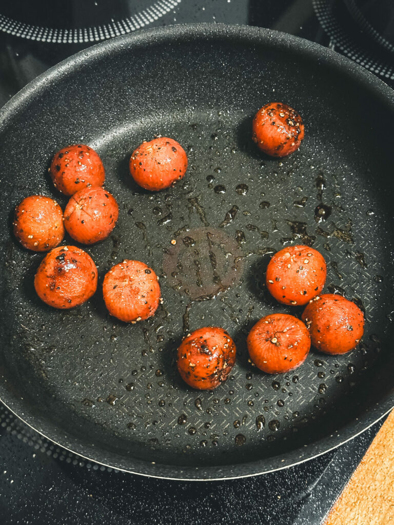 Tomaten mit Balsamico anbraten