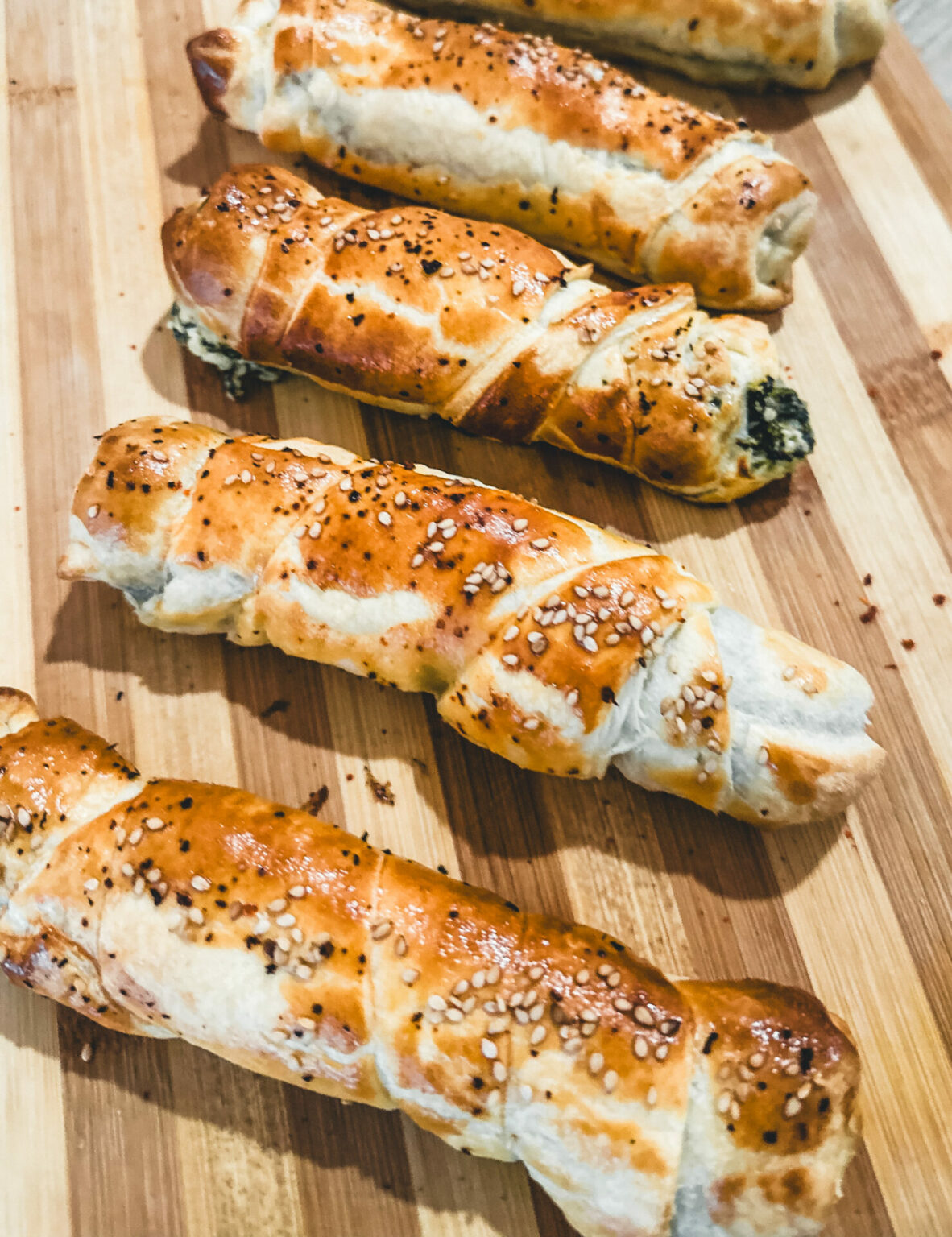 Sigara Börek - Spinat Feta Rollen Rezept